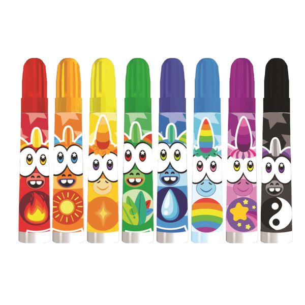 Набір ароматизованих мінімаркерів Kangaru Scenticorns 8 шт. KN7063