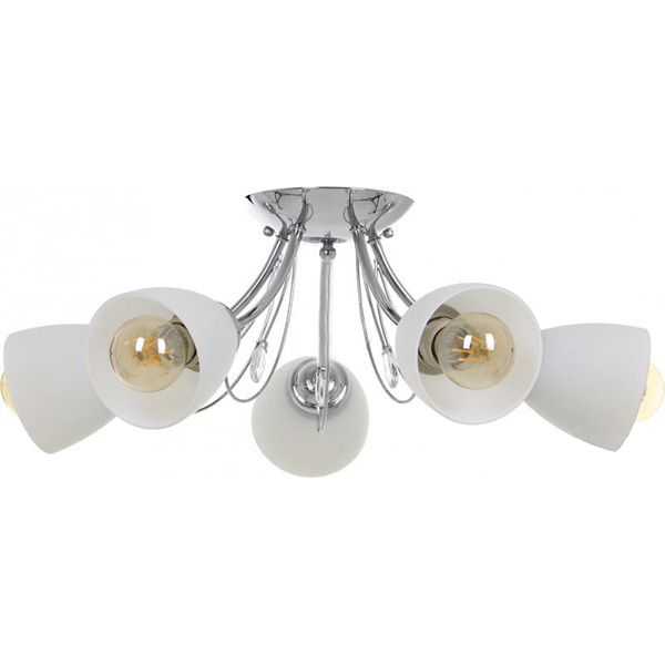 Люстра стельова Accento lighting Korsika ALPL-PL39996-5 5x60 Вт E27 хром 