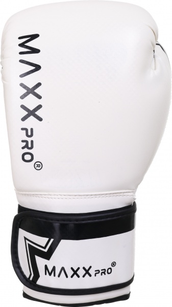 Боксерские перчатки MaxxPro AVG-451 р. 12 белый