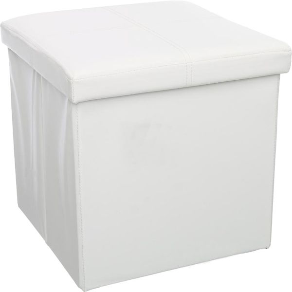 Ящик-пуф складаний UCH білий 380x380x380 мм