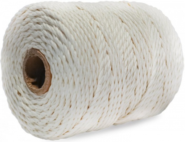 Шпагат Gruntek джутовий 2 мм 60 м крафт 0,095 кг