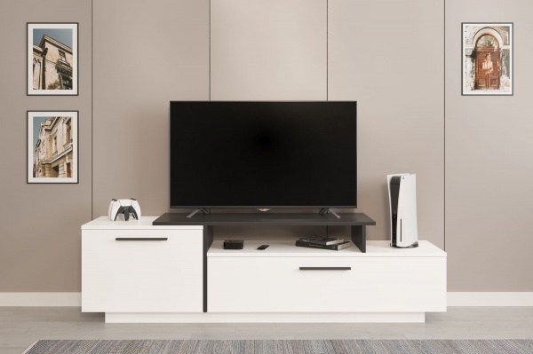 Тумба под ТВ Фиби черный 