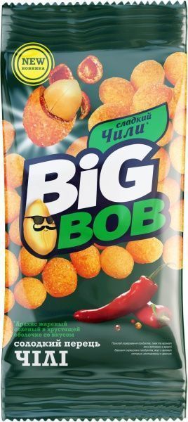 Арахіс Big Bob Перець чілі в хрусткій оболонці 60 г 