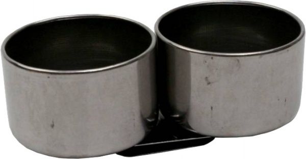 Олійниця подвійна металева (d5см), 10,1х3см D.K.Art&Craft