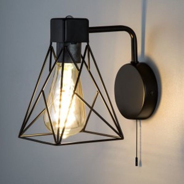 Бра Strotskis Trappola 1x60 Вт E27 черный 70107/1