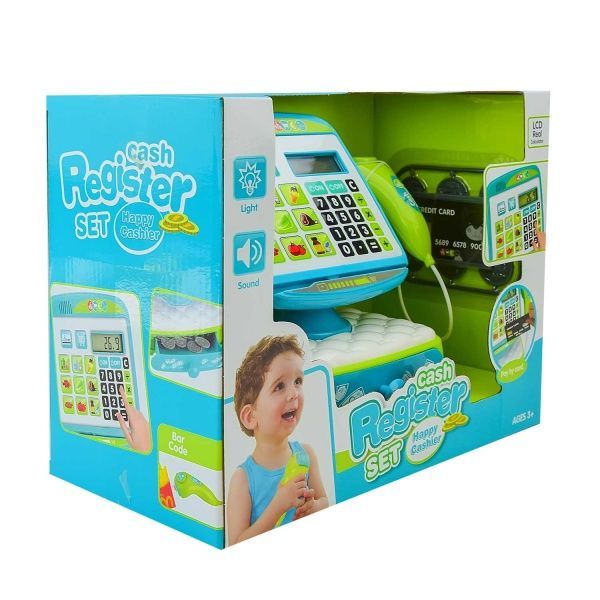 Игровой набор Касса игрушечная с аксессуарами 35580A