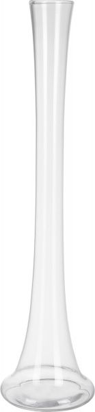 Ваза скляна прозора Хайт 60х6,7 см Wrzesniak Glassworks