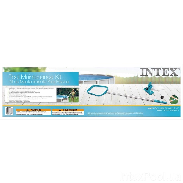 Набір для чистки басейну Intex арт. 28002 (ручка 239 см)