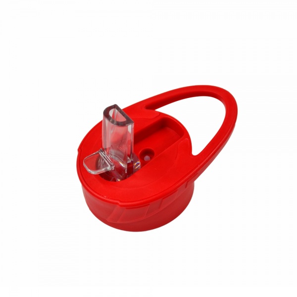 Пляшка Liquid 620 мл червоний Line Art