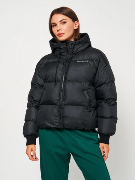 Куртка Converse CONVERSE ALL STAR WOMENS 10025207-001 р.XL чорний