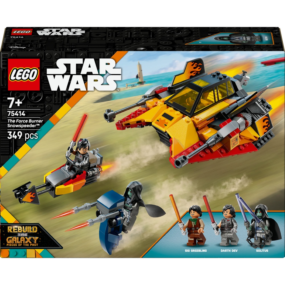 Конструктор LEGO Star Wars The Force Burner Снежный истребитель 75414