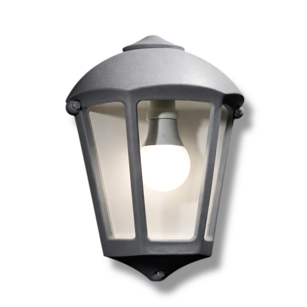 Светильник уличный настенный FUMAGALLI Fabio Smart Pack E27 12 Вт IP55 серый