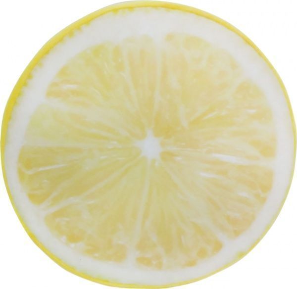 Подушка на стілець Лимон 36х36 см СЕЛЕНА