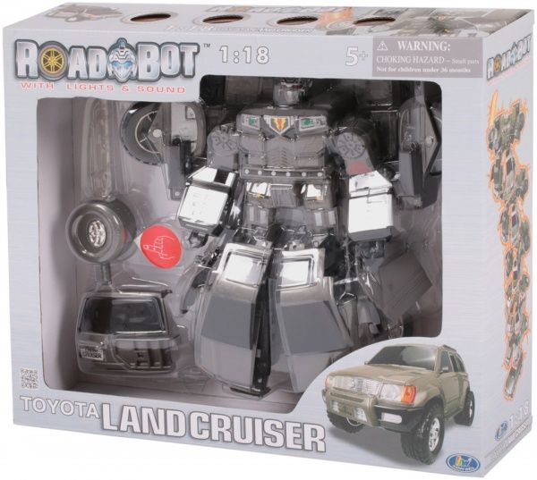 Робот-трансформер RoadBot Blackbot Toyota Land Cruiser 50060 r