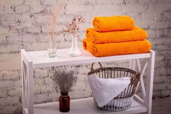 Полотенце махровое Turunc 23551 40x70 см оранжевый Рашід 