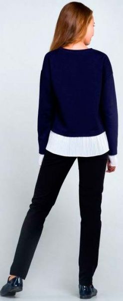 Джемпер для девочки Smil 116441 р.122 темно-синий 