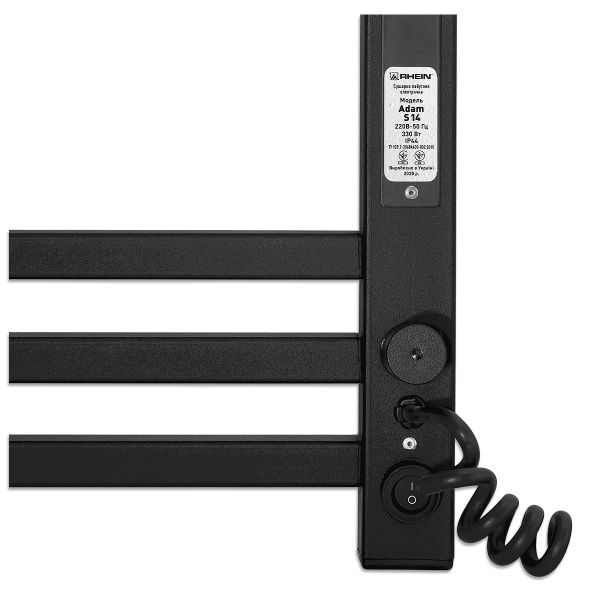 Полотенцесушитель электрический Rhein Adam S18 500х1200 E L PE/MAT RAL9005 430W