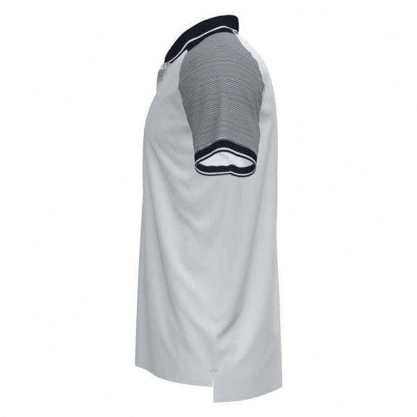 Поло Joma ESSENTIAL II POLO WHITE-BLACK S/S 101509.201 S білий
