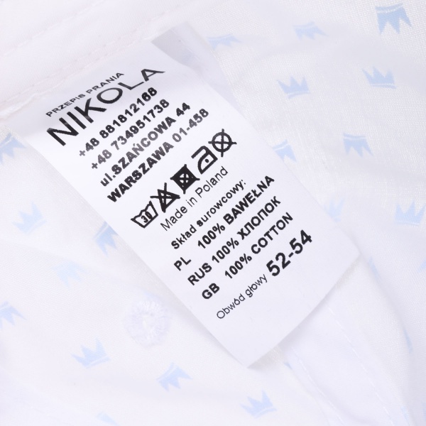 Кепка для девочек Pampona 21 L 08 р.52 голубой 