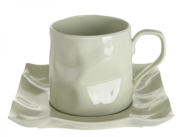 Чашка з блюдцем Бэсик 250 мл 264-687 Lefard