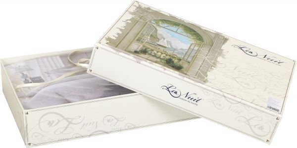 Комплект постільної білизни Solo сімейний бежевий La Nuit 