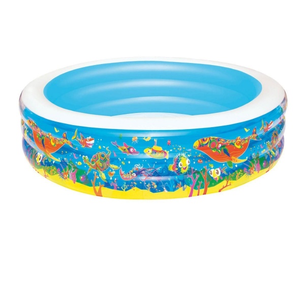 Басейн надувний Bestway BW 55028 Підводний світ 122-25 см