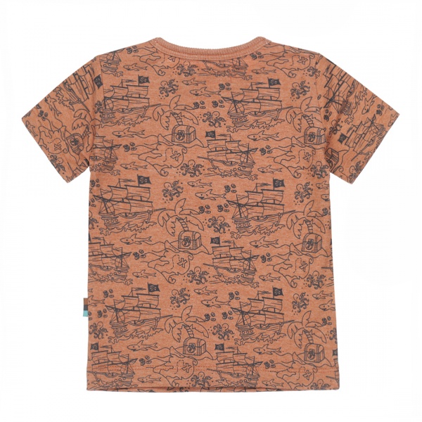 Футболка для мальчиков Dirkje р.92 темно-коричневый V42576-35 