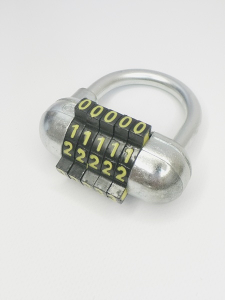 Замок навісний Голеол ЗВСК-8 кодовий відкритий (амбарний) 