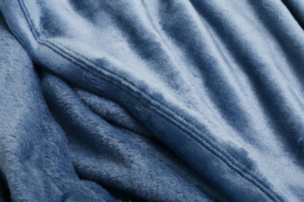 Плед из микрофибры Frannel Solid blue 220x200 см синий La Nuit 