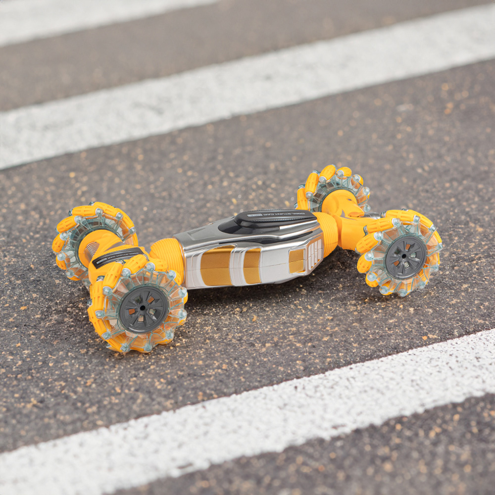 Машинка на радиоуправлении OTAMANKO 4х4 Twist&Drift желтая 532.01.43