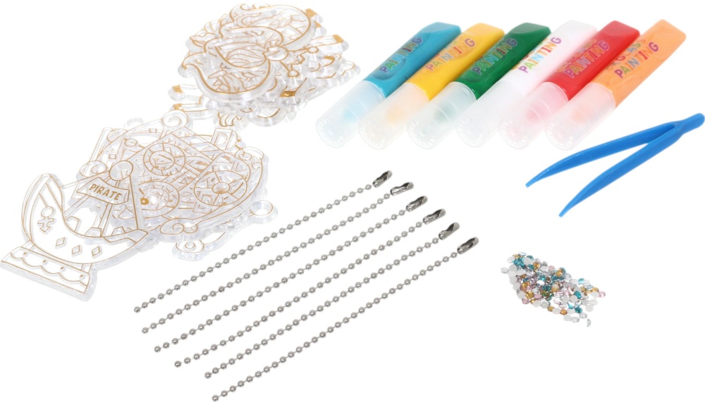 Набор для творчества JICHENG Брелки А 2 в 1 MX0440847