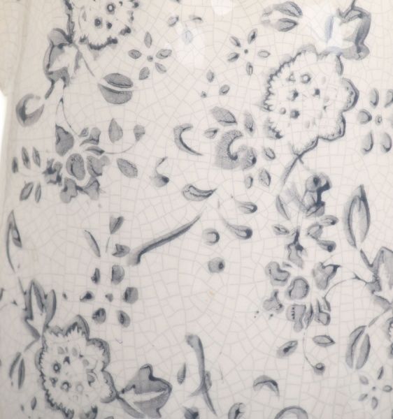 Кашпо керамическое кувшин Прованс фигурный (H077-183-2) серый 