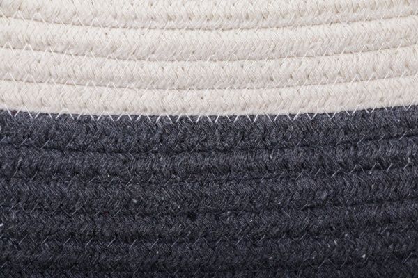 Кошик декоративний текстильний з ручками 40x25x23 см