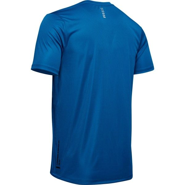 Футболка Under Armour UA RUN WARPED SHORTSLEEVE 1342960-417 L синій