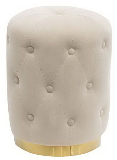 Пуф Чарлі 360х360х470 мм бежевий 