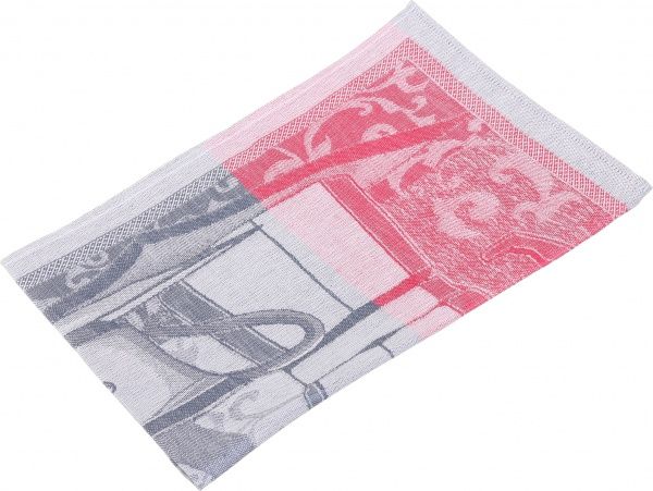 Рушник еспресо 49x70 см Білоруський льон синій 