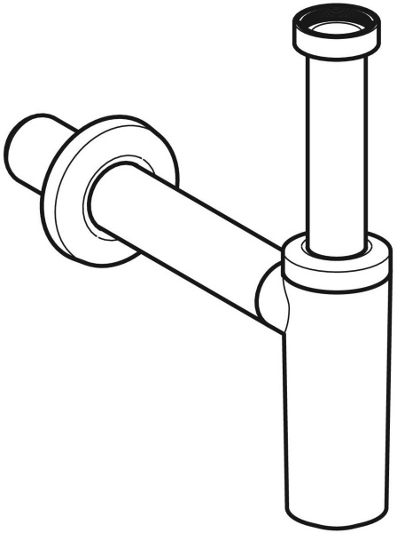 Сифон бутылочный для умывальника Geberit d40