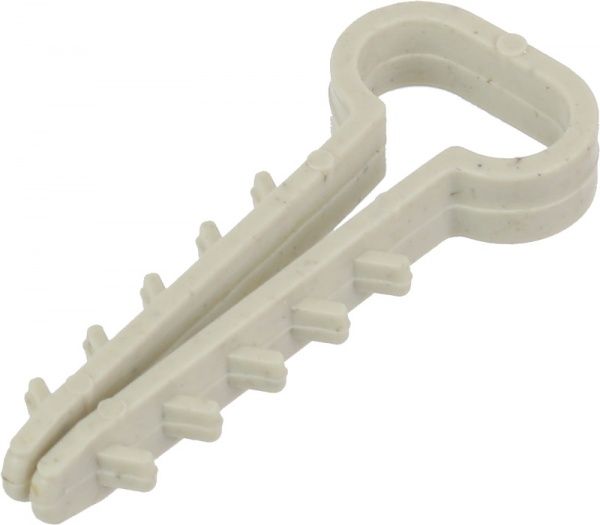 Дюбель Ілєком 4 (14x5 мм), 100 шт./уп. білий 