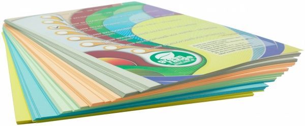 Папір офісний UniColor A4 80 г/м Mix Pastell 250 аркушів різнокольоровий 