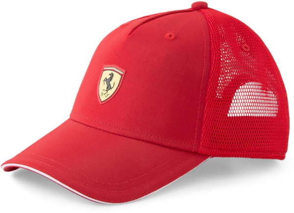 Кепка Puma Ferrari SPTWR Race Trucker Cap 02371501 OS красный