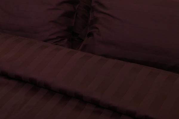 Комплект постільної білизни Mishalle євро шоколад Ideal 