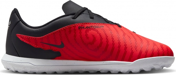 Сороконожки Nike JR PHANTOM GX CLUB TF GS DD9567-600 р.33,5 красный