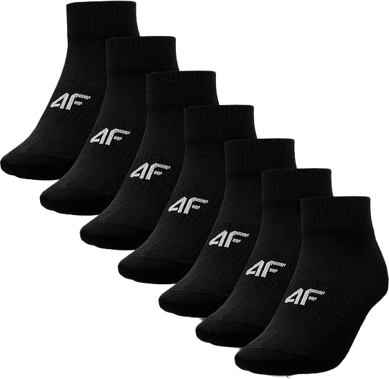 Носки 4F SOCKS CAS F219 (7PACK) 4FWAW23USOCF219-20S р.39-42 черный