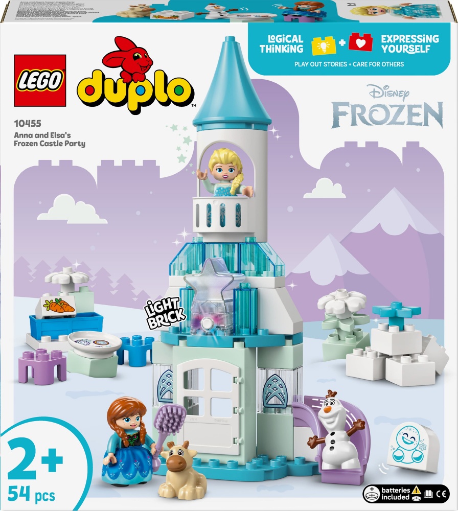 Конструктор LEGO DUPLO Disney Вечірка у крижаному палаці Ельзи та Анни 10455