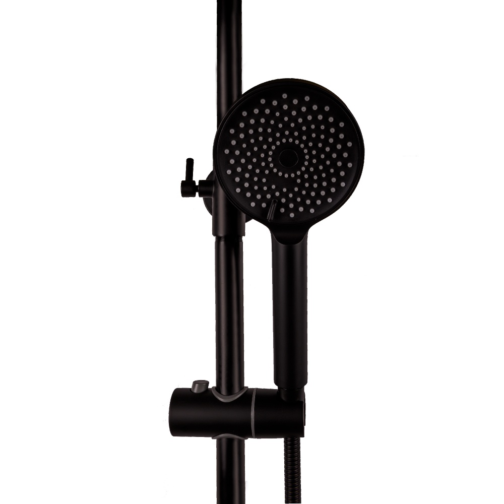 Душевая система FADO S.r.l Garda MIX05033B матовый черный