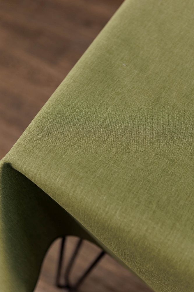 Скатерть Ботаника прямоугольная 136x180 см олива La Nuit