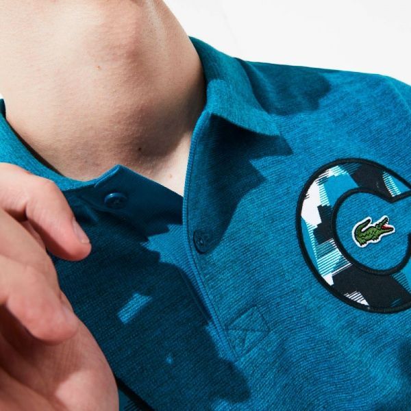 Поло Lacoste YH85034WY 3 синій