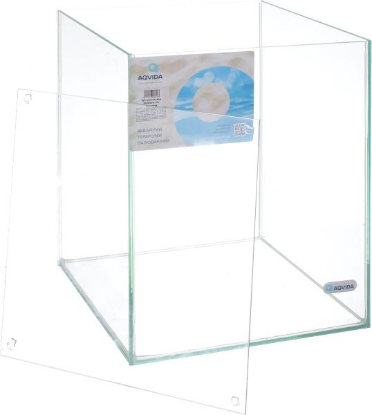 Аквариум Aqvida Куб стеклянный 4мм 30х30х35 з накрывным стеклом (30л)