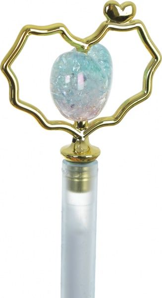 Ручка гелева Блакитне серце 