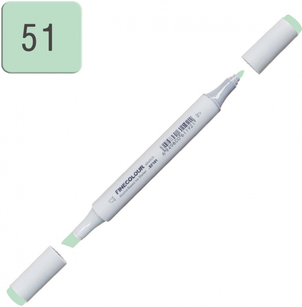 Маркер спиртовий FINECOLOUR Junior EF101-51 ялиновий зелений 